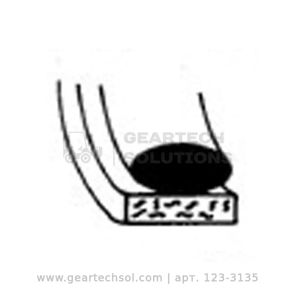 123-3135: Уплотнение поршня 1233135 Caterpillar
