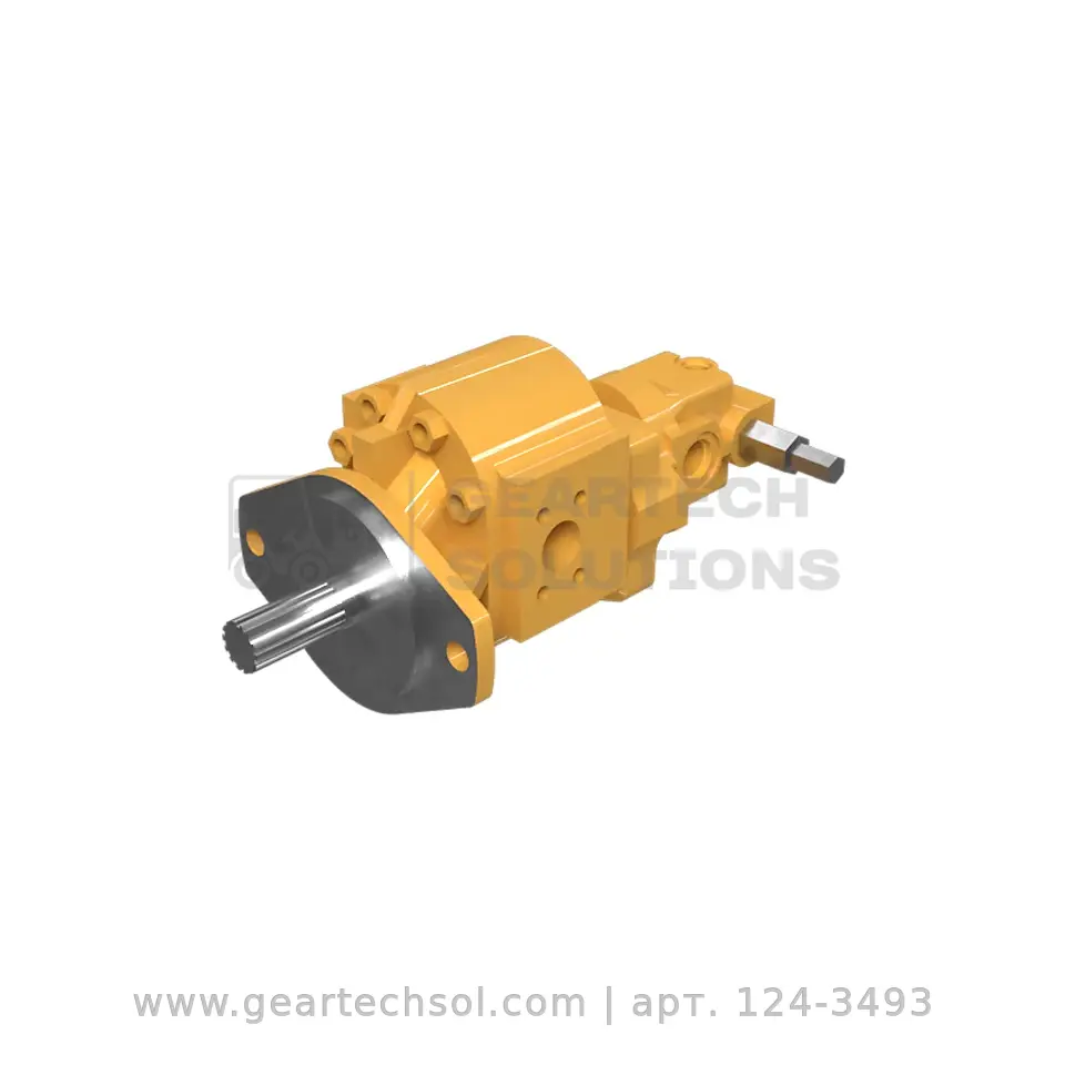 124-3493: 2-секционный двигатель гидравлического насоса 1243493 Caterpillar 124-3493: 2-секционный двигатель гидравлического насоса 1243493 Caterpillar