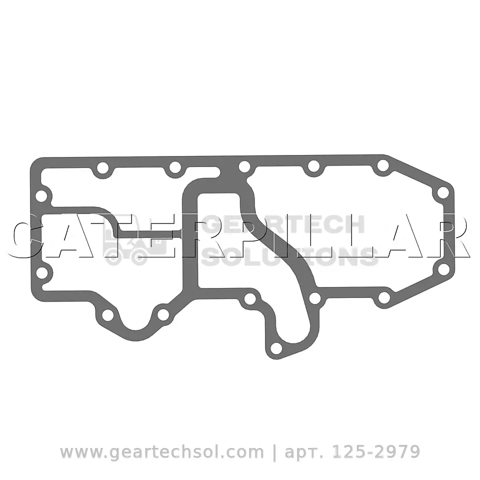 125-2979: Прокладка масляного фильтра двигателя толщиной 1 мм 1252979 Caterpillar 125-2979: Прокладка масляного фильтра двигателя толщиной 1 мм 1252979 Caterpillar