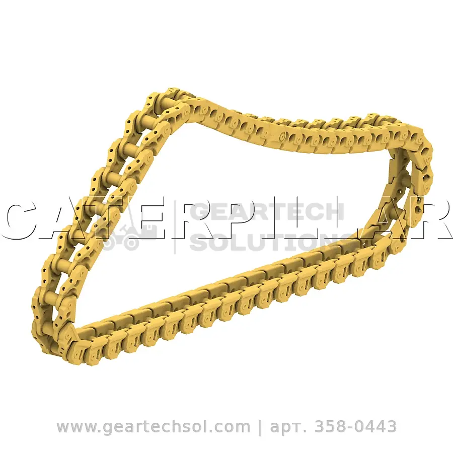358-0443: ЗВЕНО ГУСЕНИЧНОЙ ЛЕНТЫ В СБОРЕ 3580443 Caterpillar